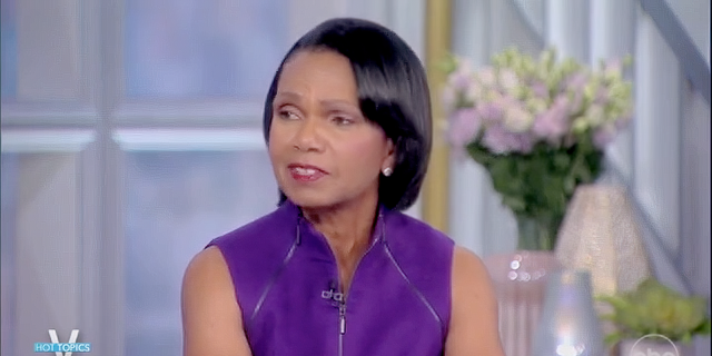 Former Secretary of State Condoleezza Rice on "The View" on October 20, 2021