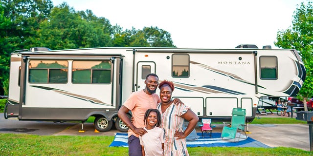 Karen Akpan and her husband Sylvester decided it was time to move into an RV to travel full-time in February 2020.