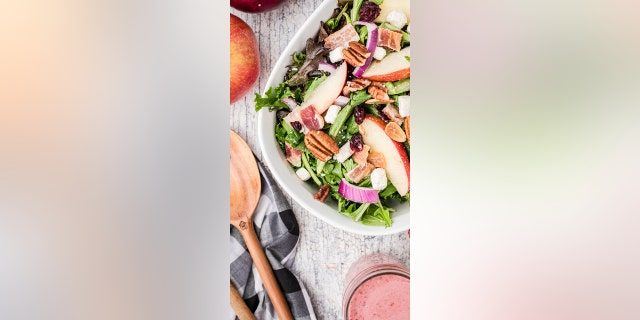 Apple-Cranberry Salad by Melanie Cagle of The Cagle Diaries