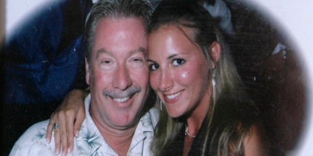 A photo of former Bolingbrook police officer Drew Peterson, and his wife, Stacy, adorns the dresser in their bedroom at their family home Thursday, March, 20, 2008 in Bolingbrook, Illinois.