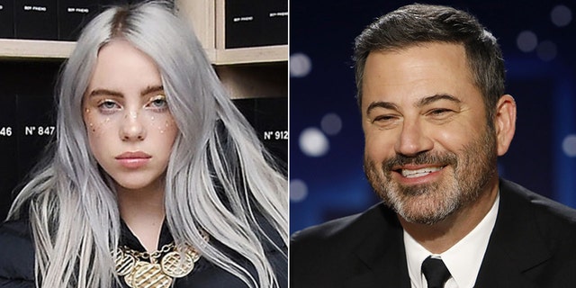 Billie Eilish called out Jimmy Kimmel during an appearance on his show.