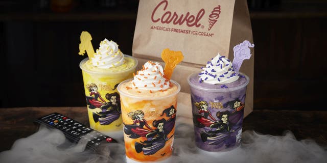 National ice cream chain Carvel has a new limited-edition "Hocus Pocus" beverage line.
