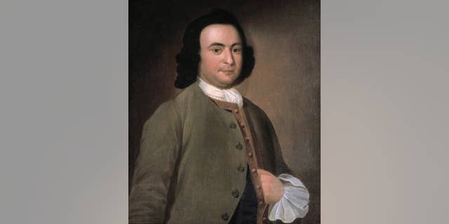 Dominic Boudet painting of George Mason, 1750