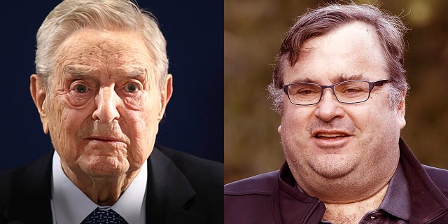 Left-wing billionaires George Soros and Reid Hoffman will reportedly take on disinformation.