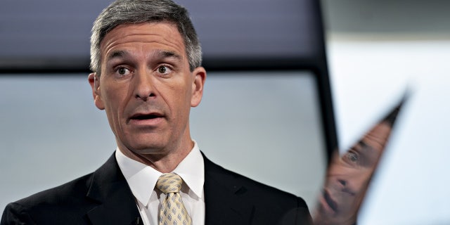 Former acting deputy DHS Secretary Ken Cuccinelli told Fox News Digital that Rep. Andy Biggs', R-Ariz., call for Arizona to officially declare an invasion at the border could "put enormous pressure" on Texas Gov. Greg Abbott to "adopt" the same position.