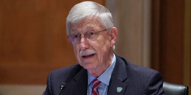 NIH Director Dr. Francis Collins testifies before a hearing looking into the budget estimates for National Institute of Health (NIH) and the state of medical research on Capitol Hill in Washington, D.C., May 26, 2021. 