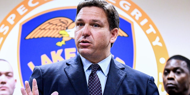 DeSantis said Tuesday,