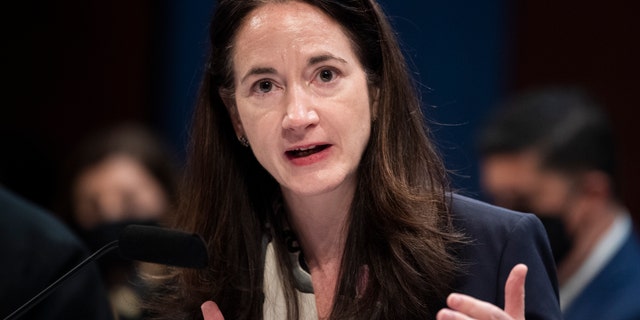 Director of National Intelligence Avril Haines testifies during the House Intelligence Committee hearing titled Diversity, Equity, Inclusion and Accessibility in the Intelligence Community: An Enduring Mission Imperative, in the Capitol Visitor Center on Wednesday, Oct. 27, 2021. (Photo By Tom Williams/CQ-Roll Call, Inc via Getty Images)