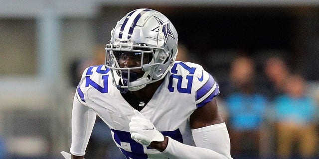 Jayron Kearse of the Dallas Cowboys at AT&amp;T Stadium on Oct. 3, 2021, in Arlington, Texas. (Photo by Richard Rodriguez/Getty Images)