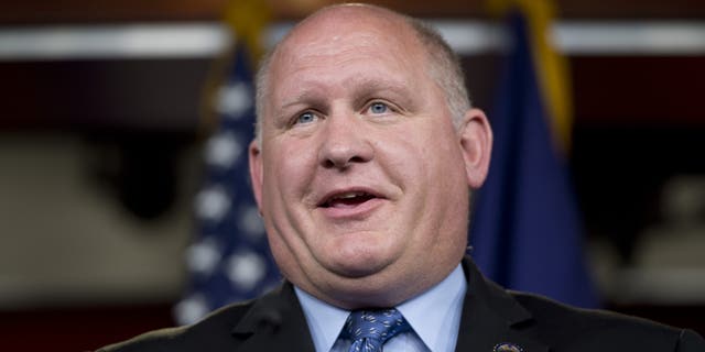Rep. Glenn Thompson, R-Pa., speaks during a news conference held by House Natural Resources Chairman Doc Hastings, R-Wash., May 18, 2012.