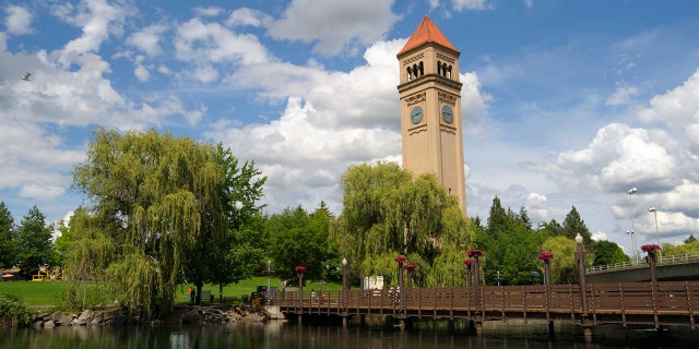 KREM-TV is a CBS affiliate station in Spokane, Washington. (Photo by Wolfgang Kaehler/LightRocket via Getty Images)