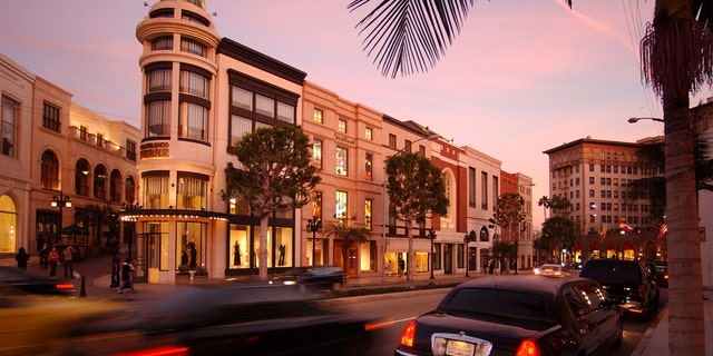 Via Alloro is two blocks from famed Rodeo Drive in Beverly Hills. (Photo by David McNew/Getty Images)