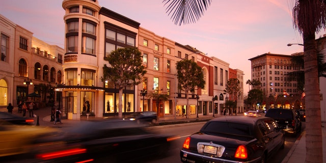 Via Alloro is two blocks from famed Rodeo Drive in Beverly Hills. (Photo by David McNew/Getty Images)