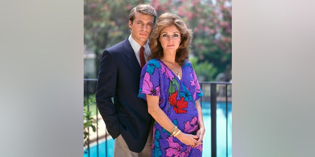 Jennifer O'Neill and Jon-Erik Hexum starred in 'Cover Up', a CBS crime action television series.