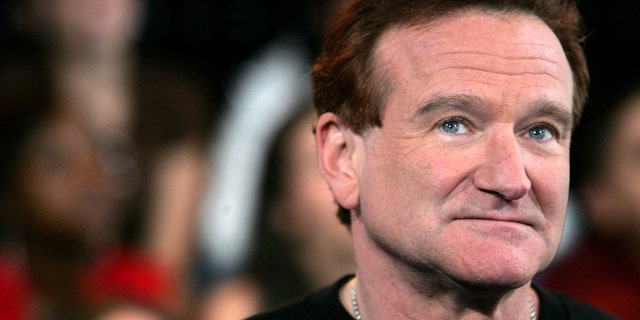 Actor Robin Williams appears onstage during MTV's Total Request Live at the MTV Times Square Studios on April 27, 2006, in New York City. (Photo by Peter Kramer/Getty Images)