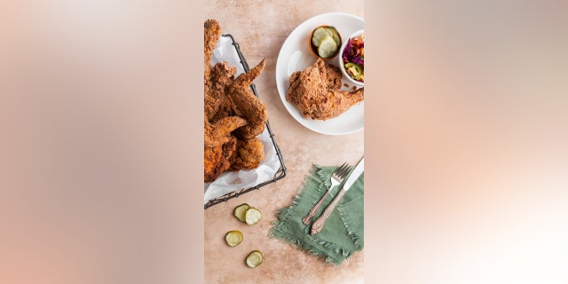 Next time you’re craving fried chicken on game day, consider making this air fryer fried chicken.