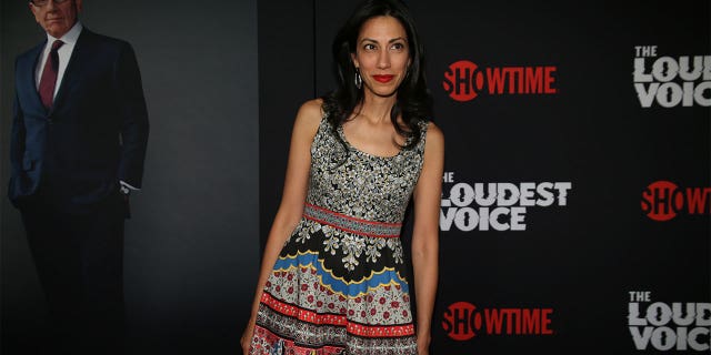 Huma Abedin arrives at the premiere of the TV series Showtime "The loudest voice" in New York, USA, June 24, 2019. REUTERS / Gabriela Bhaskar