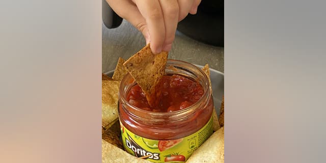 Fact: Most Game Day staples taste better when cooked in the air fryer. Tortilla chips are no exception.