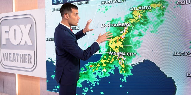 Meteorologist Ian Oliver is a sports-nuts meteorologist who will cover weather conditions around big games in addition to other on-air duties at FOX Weather.