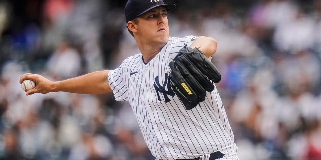Jameson Taillon started the game for the Yankees.