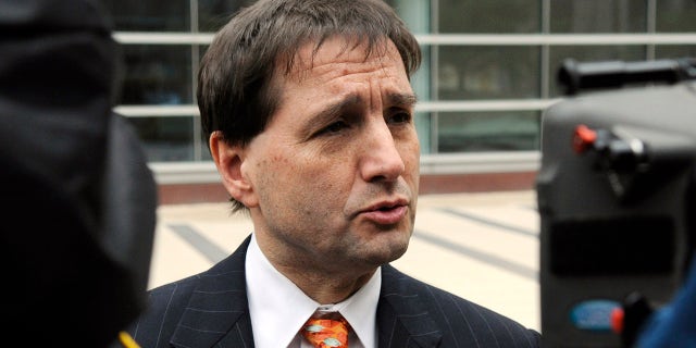 NFL lawyer Jeff Pash speaks to members of the media after leaving court- ordered mediation at the U.S. Courthouse on April 20, 2011 in Minneapolis, Minnesota. Mediation was order after a hearing on an antitrust lawsuit filed by NFL players against the NFL owners after labor talks between the two broke down.