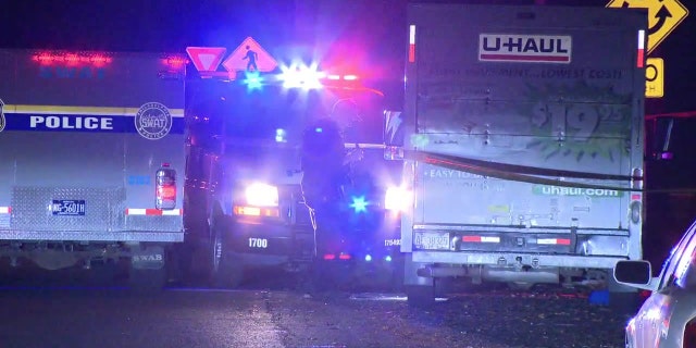 The suspect is accused of firing 76 rounds at police officers following the shooting at a Philadelphia hospital