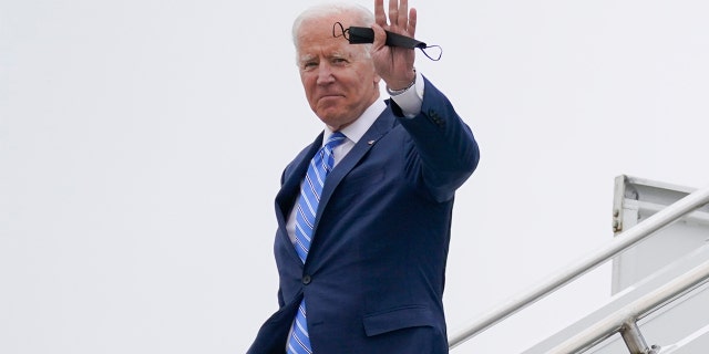 Liberal media members have been furious over the "Let’s Go Brandon" chant. (AP Photo/Evan Vucci)