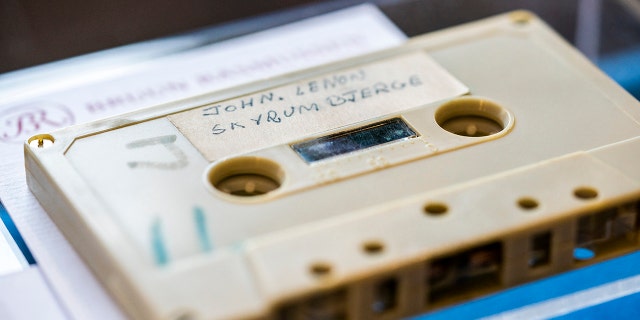 The cassette tape was recorded in 1970 when John Lennon and Yoko Ono visited Thy, a northwestern district in Jutland, Denmark.