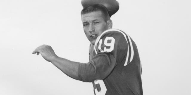 Johnny Unitas, number 19 from the Colts.