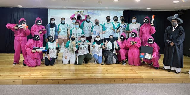 The Korean Cultural Center in the UAE hosted a KCC Squid Game Event on Tuesday, Oct. 12, where 30 applicants were welcome to play games from the hit show.