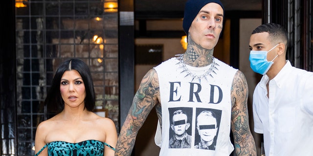 Kourtney Kardashian had to make the first move in her relationship with Travis Barker.