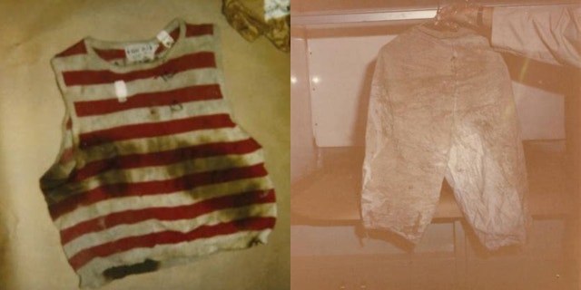 Kristin O'Connell's blood-stained clothing