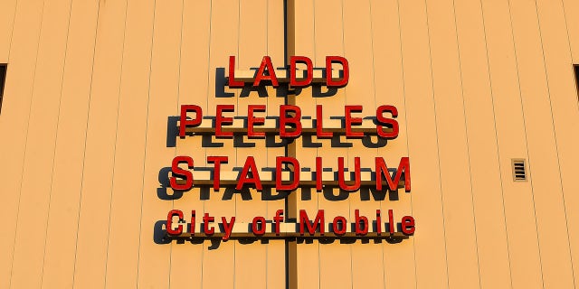 A general view of Ladd Peebles Stadium.