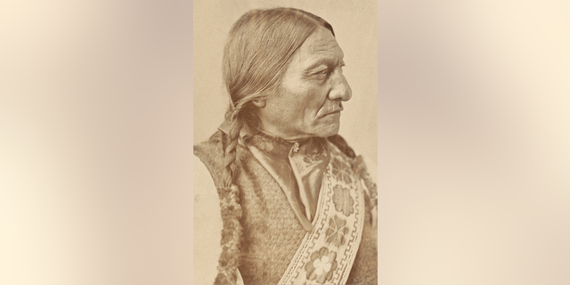 Famed 19th-century Native American leader Sitting Bull, who died in 1890, is seen in this picture from 1885.