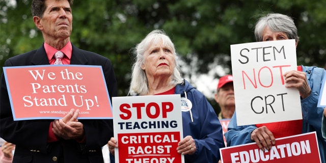 Loudoun County School Board meeting protest