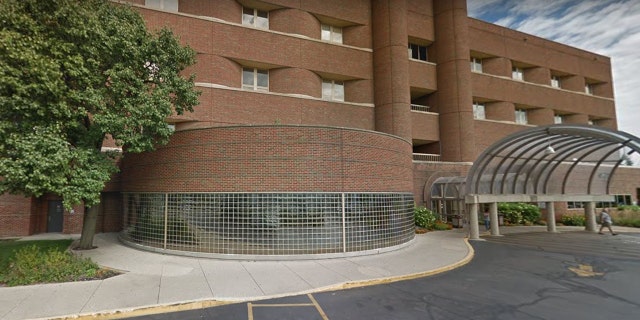 This photo shows the outside of MacNeal Hospital in Berwyn, Illinois. Recently, a Chicago police officer accidentally shot two other officers while police were making arrests. Officers reportedly cheered when the two male officers were transferred from MacNeal Hospital to another hospital.