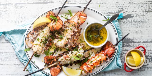 grilled lobster