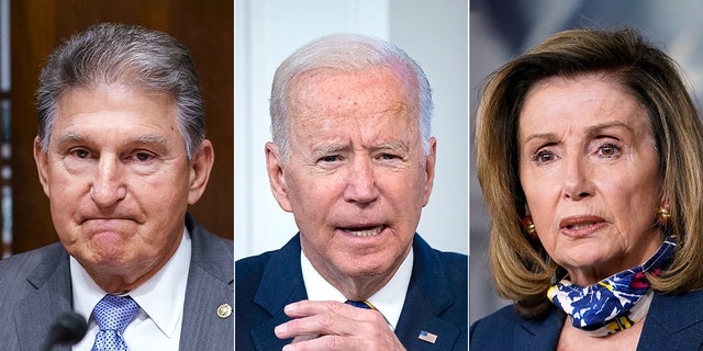 sen.  Joe Manchin declined to say Sunday whether he would support President Biden if he took part in 2024 and declined to say whether he hoped Democrats would retain their majority in the House and Senate.