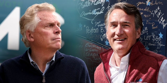 Terry McAuliffe and Glenn Youngkin faced off in the 2021 Virginia governor's race.