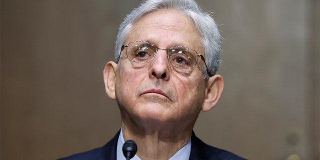 Attorney General Merrick Garland testifies before a Senate Judiciary Committee hearing examining the Department of Justice on Capitol Hill.