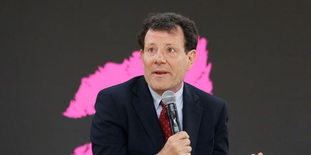 Former New York Times columnist Nicholas Kristof walked away from the liberal newspaper after a 37-year career to run for Oregon governor only to be ruled ineligible.(REUTERS/Elizabeth Shafiroff)