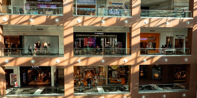 Several floors of Pentagon City Mall in Virginia. (Photo by: Robert Knopes/Education Images/Universal Images Group via Getty Images)