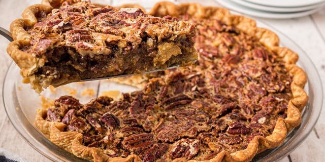 This pecan pie from Melanie Cagle of The Cagle Diaries is sure to please.