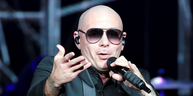 ATLANTIC CITY, NJ - June 30: Pitbull performs in concert at the Etess Arena for the grand opening at the Hard Rock Hotel &;  Atlantic City Casino on June 30, 2018 in Atlantic City, New Jersey.  (Photo by Donald Kravitz / Getty Images)