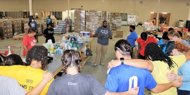 New Wine Christian Fellowship helping distributing supplies to the Laplace community after Hurricane Ida 