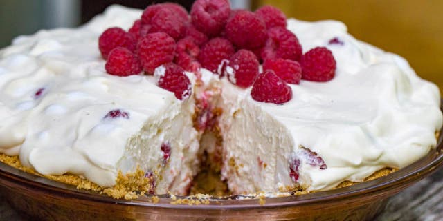 Put a twist on Thanksgiving dessert with Nicole Johnson's raspberry pie recipe from her blog, Or Whatever You Do.