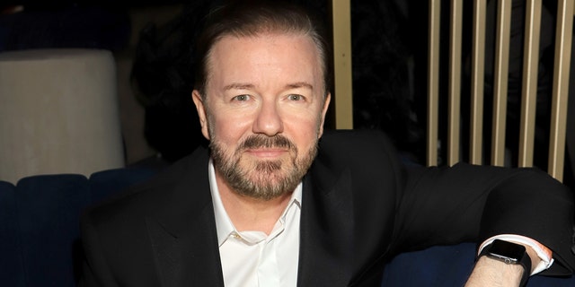 Ricky Gervais doesn't believe he's in consideration to host the 2022 Oscars.