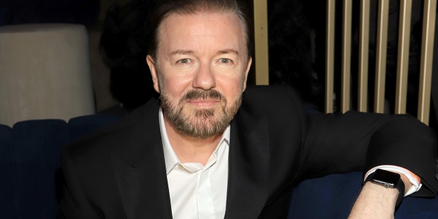 Ricky Gervais doesn't believe he's in consideration to host the 2022 Oscars.