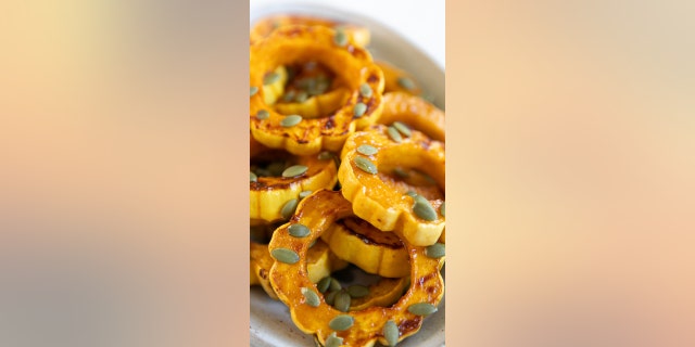 Oven-Roasted Delicata Squash Recipe by Jessica Randhawa of The Forked Spoon