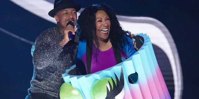 The cupcake was revealed to be Ruth Pointer of The Pointer Sisters.